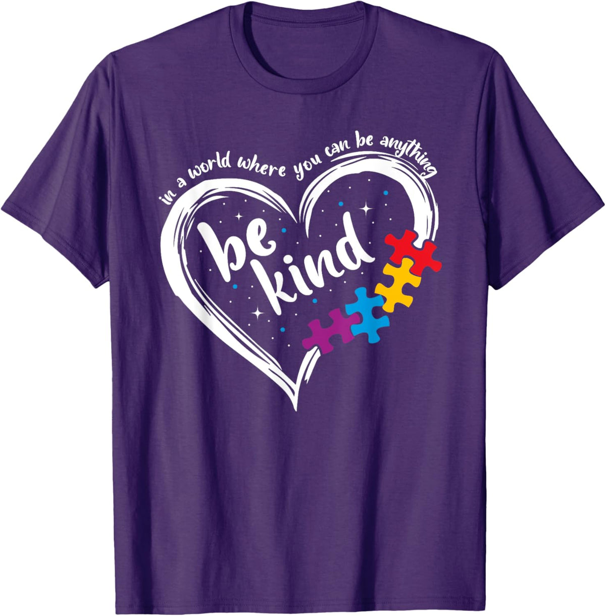 Autism Be Kind Women Blue Be Kind Autism Awareness