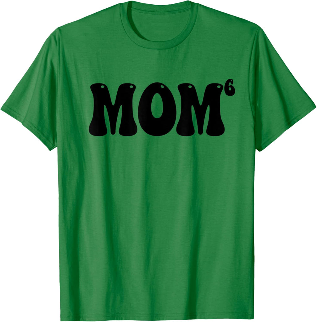 Mom6 Mom of 6 Mother of Six Kids Mama Gifts Mothers Day