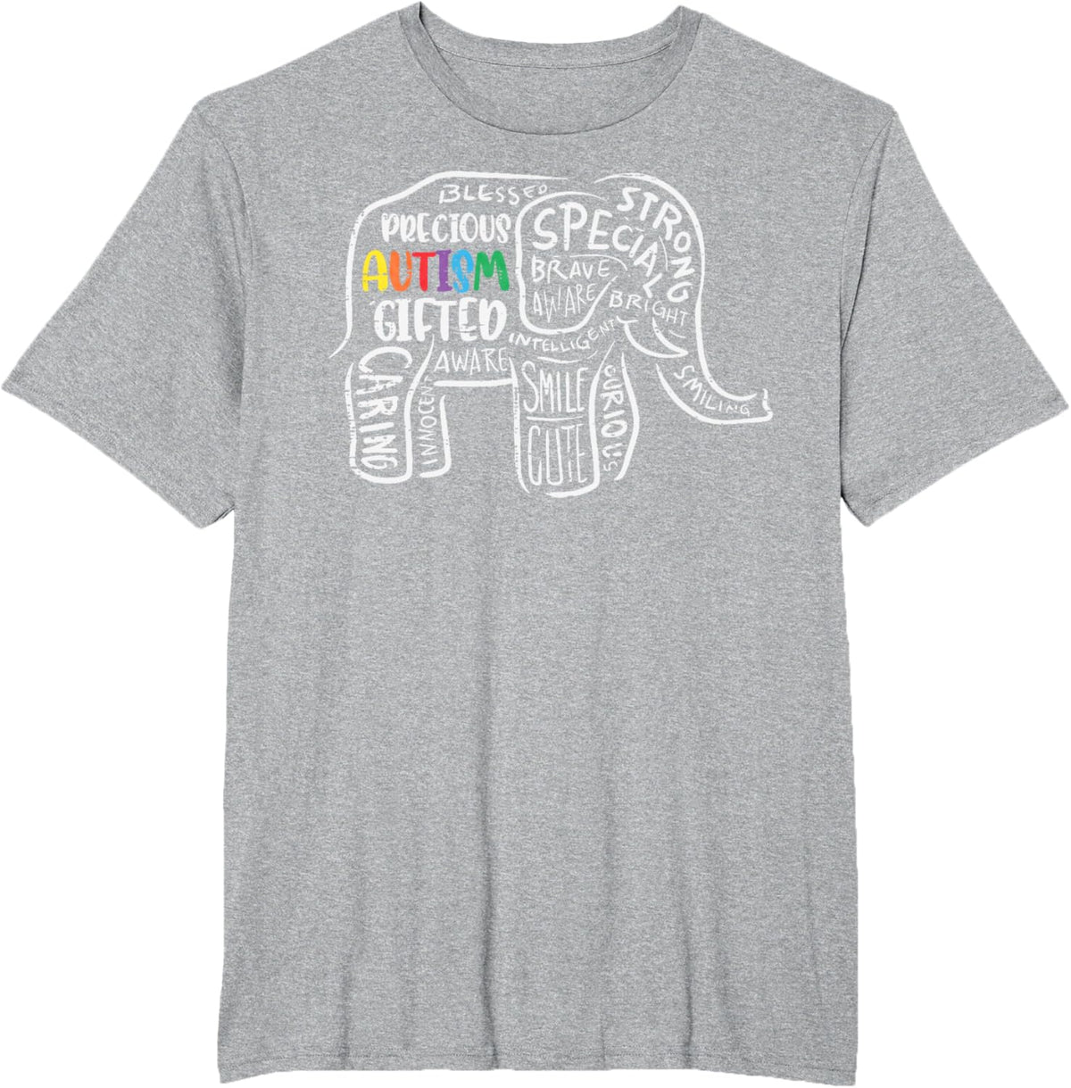 Autism Awareness Elephant Acceptance Autistic Men Women Kids